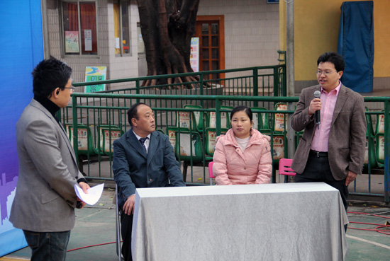 采访广外圆梦学员代表张俊勇